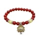 thumbnail image 1 of Pulsera de Cuentas Turquesas, Estilo Yoga Ajustable, Diseño de Luminoso Colgante, Regal Personalización para Mujer, Aniversario o Cumpleaños, Cuentas 8 Mm, 18 G de Peso., 1 of 4