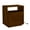 Walnut Brown, variant on Mid-Century Modern Nightstand, Wooden End Side Table With Storage Drawers Open Shelf and Charging Station For Living Room Bedroom Office