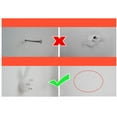 thumbnail image 3 of Caja de 38 Piezas de Ganchos Invisibles de Pared Perfecl para Colgar Aparatos Cuadros, 3 of 3
