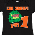 thumbnail image 4 of Inktastic Oh Snap I'm 1 Cute Green Alligator Boys or Girls Baby Bodysuit, 4 of 5