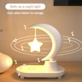 thumbnail image 2 of Lámpara de mesa compatible con Bluetooth Luz de altavoz LED de color de 2000 MAh para niños y niñas Hugtrwg Para estrenar, 2 of 8