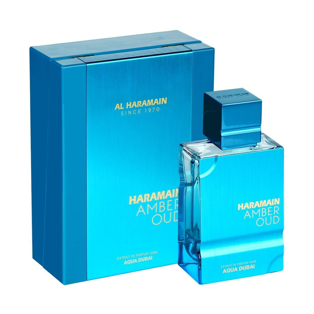 香水(男性用) Al Haramain Amber Oud Aqua Dubai 75ml Al Haramain Amber Oud Aqua Dubai Edition - Arabian Perfume for