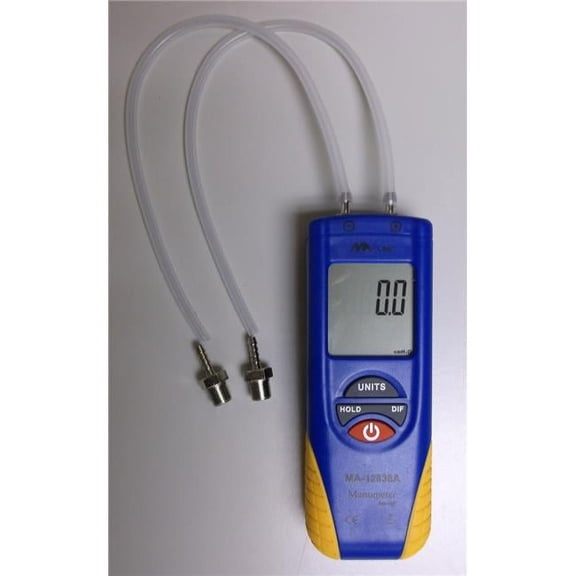 MA-Line MA-12838A Mini Digital Dual Differential Manometer