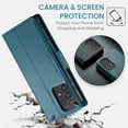 thumbnail image 7 of ELEHOLD Wallet Case For Samsung Galaxy A13 4G,Premium Leather Case wih RFID Blocking Function Card Slots Kickstand Magnetic Clasp Shockproof Cover for Men Women,Blue, 7 of 7