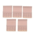 thumbnail image 2 of 5Pc Extension 4 Hook Bra Band Extender Adjustable Bar Strap Replacement , as described Nude, 2 of 8