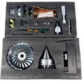 thumbnail image 2 of Turbofan Model TR900 Adjustable Speed Aircraft Turbojet Engine with Light, Simulation Aero Engine Mechanical Science Education Toy Gift Decor for Adult, 28cm (Assembly Version), 2 of 6