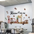 thumbnail image 5 of Calcomanías de pared para cocina, calcomanías de pared con citas de cocina, me gusta mi cocina, calcomanías de pared para decoración de pared de cocina, 5 of 5