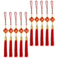 thumbnail image 4 of Chinese Style New Year Pendant with Red Tassel Decor for Wall Hanging Festive Supplies Indoors Outdoors 2023, 4 of 4
