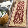 thumbnail image 3 of SAFAVIEH Antiquity Bethanie Traditional Wool Area Rug, Red/Gold, 6' x 6' Round, 3 of 10