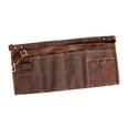 thumbnail image 4 of Aymzbd Waxed Canvas Tool Waist Apron Adjustable Belt 19.7x9.8inch Versatile Woodworking Brown, 4 of 9