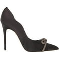 thumbnail image 2 of Sam Edelman Women's Deela Pumps Black Satin 10M, 2 of 5