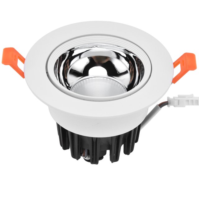 Lámpara de techo para dormitorio, luz empotrada LED de aluminio, luz empotrada LED de aluminio ajustable, luz empotrada de techo, claridad notable