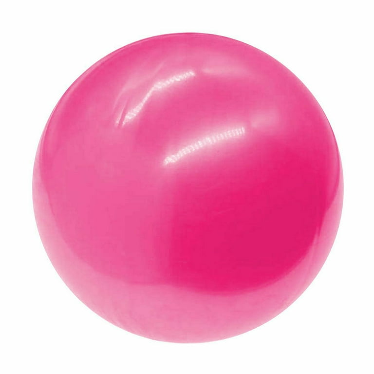 Mini Yoga Ball, Pilates Ball 9.84 in with Inflatable Tool, Core Ball  Workout Ball for Stability Physical Therapy Fitness, Pink