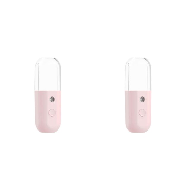 Rociador facial Recargable Moyic ABS 2piezas Rosa