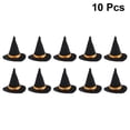thumbnail image 2 of 10 piezas mini sombreros de bruja para regalos de Halloween, 2 of 3