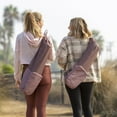thumbnail image 4 of Avia 20 Liter Midnight Mauve Yoga Mat Bag Carry Sports, Unisex, Polyester, 4 of 14
