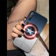 thumbnail image 1 of Compatible Con iPhone 11 12 Mini Pro Max SE 2020 Funda Blanda YT10 Marvel Capitán América Listo Stock Nuevo, 1 of 4