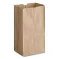 thumbnail image 2 of Ross & Wallace Paper Products 130325SP 8.25 in. x 5.38 in. x 18 in. #25 Heavy-Duty Grocery Paper Bags - Kraft (500/Bundle), 2 of 4
