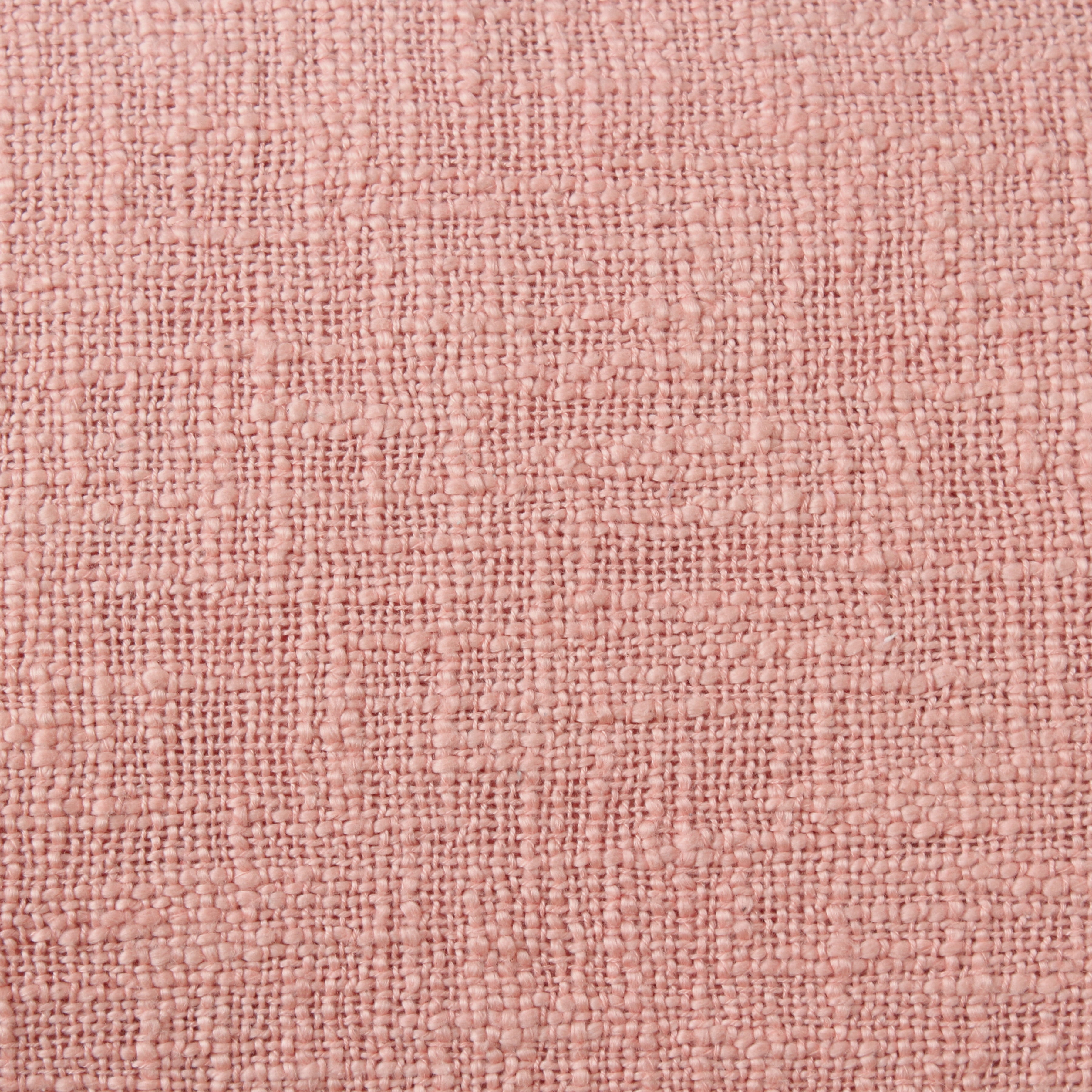 Ox Bay Hampton 20" x 20" Pink Solid Cotton Reversible Adult Decorative Throw Pillow