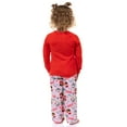 thumbnail image 3 of Gabby's Dollhouse Toddler Kids' Meowy Christmas Holiday 2-Piece Raglan Pajama Pant Set For Girls Boys Sleepwear Lounge, 3 of 8