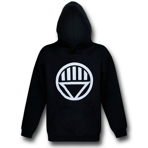 Green Lantern Black Lantern Symbol Hoodie-Large