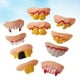 thumbnail image 5 of Juego de dientes de Halloween de 10 piezas, dentaduras locas, dientes delanteros de zombi, dientes de dólar, 5 of 5
