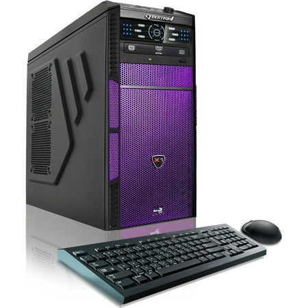 CybertronPC Hellion-XFire Desktop PC with AMD FX-6300 Hexa-Core Processor, 8GB Memory, 1TB Hard Drive and Windows 10 Home (Monitor Not Included)