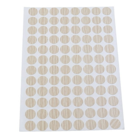 

96pcs/sheet Waterproof Screw Hole Covers Non-slip Screw Hole Caps 15mm Decorative Stickers(002)