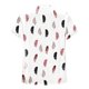 thumbnail image 5 of ICHUANYI Clearance Women Summer Casual Short Sleeve T-Shirt Button Round Neck Pullover Blouse Tops(White, S) ICHUANYI WER2023081013039, 5 of 5