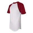 thumbnail image 2 of Augusta Adult Short Sleeve Baseball Jersey 423A, 2 of 5