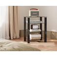 thumbnail image 5 of 4-Tier Media Stand Audio/Video Component Cabinet with Glass Shelf for/Apple Tv/Xbox One/ps4 AS406002GB, 5 of 6
