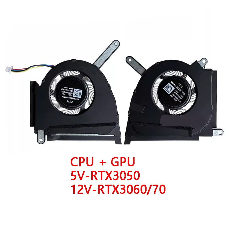 Laptop Cooler CPU GPU Cooling Fan For  FX517 FX517Z FX517ZC FX517ZR TUP AIR 2022