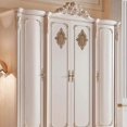 thumbnail image 4 of Unpainted European Clear Wood-Carved Applique Onlay Picture Frame Discs Decor Wooden for Wedding Door Home 25 x 15cm, 4 of 5