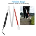 thumbnail image 1 of Bastón plegable, Bastón de movilidad de metal de aluminio ajustable Ayuda de movilidad flexible y duradera, Bastones seguros y livianos contra golpes EOTVIA  No, 1 of 7