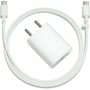 Google Charging Rapidly 18W 3A Type-C Charger for Pixel, Pixel XL, Pixel 2, and Pixel 2 XL (18W 3A Charger + 3 Foot Type-C, C-C Cable)