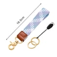 thumbnail image 6 of Xinyolin Wrist Lanyard Strap Keychain Badge Wallet Holder Great Load Bearing Anti-break Water Bottle Wristband Outdoor Travel Phone Student ID Hanger Band, 6 of 8