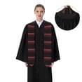 thumbnail image 4 of Haiem Red Glitter1 Pattern Graduation Stole 2024 | Premium Satin Sash for Graduation Ceremony, 4 of 7