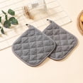 thumbnail image 3 of Pebbuoy 3Pcs Kitchen Pot Holders Placemats Heat-Resistant Oven Pot Holders Cup Mats Kitchen Supplies, 3 of 10