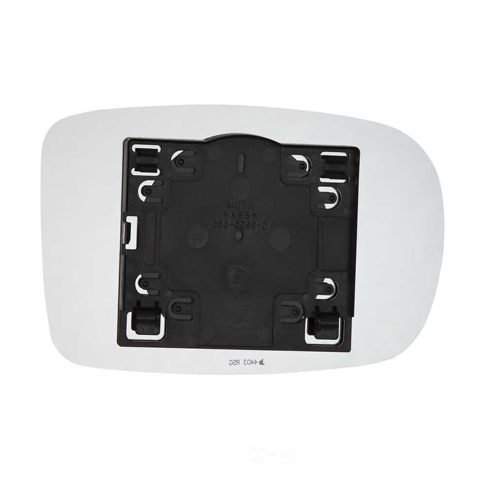 Burco Side View Mirror Replacement Glass with Motor Mount Plate - Clear Glass - 4403RSG