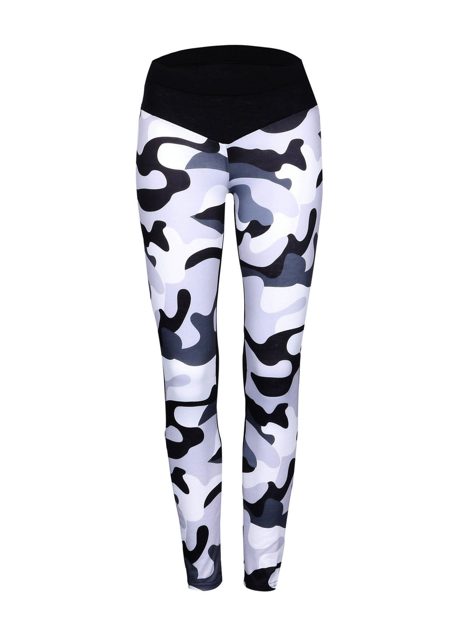 camo compression leggings women's