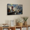 thumbnail image 4 of Christian Wall Art Jesus God Canvas Art Santa Delivers Presents Painting For Livingroom Decor Office Bedroom Decoration, 4 of 7