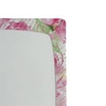 thumbnail image 3 of Ambesonne Rose Pattern Fitted Sheet, Retro Romantic Floral, Full Size, Hot Pink Pistachio Green, 3 of 5