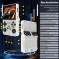 Classic Gaming Console R36S Open Source Handheld Game Console White ...