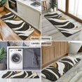 thumbnail image 6 of Black White Gold Marble Pattern Kitchen Rug Mat,Kitchen Runner Rugs Non Skid Washable,Decorative Kitchen Floor Mats for Kitchen,Sink,Laundry,17"x47.2", 6 of 7
