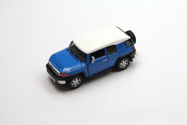 5" Kinsmart Toyota FJ Cruiser Diecast Model Toy SUV Car 1:36 Blue 