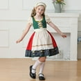 thumbnail image 6 of XXWXYD Bavarian German Dirndl Dress for Girls 𝖮ktoberfest Children Dress 𝖢arnival Halloween Dresss Traditional Festival Wear, 6 of 9