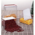thumbnail image 1 of Tanque de almacenamiento transparente sellado grueso cuadrado de plástico, caja de polvo de fruta de tienda de té de leche de café (café peque?o 0.5L) LingWen 8390606703057, 1 of 1