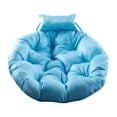 thumbnail image 1 of Cojín Colgante Zulema para Silla de 90 cm con Forma de Huevo Azul, 1 of 8
