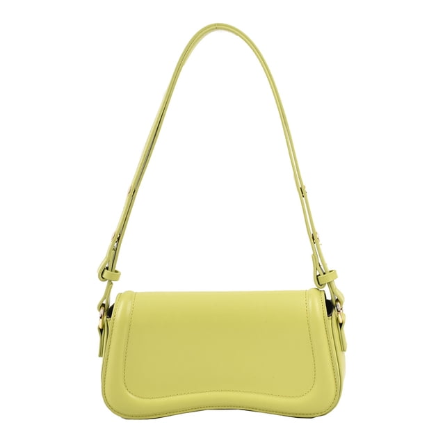 Bolso Cuero para Axila para Mujer Bolso Mano Versátil Bolso Tipo Cartera Informal (verde)