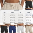 thumbnail image 2 of Erwazi Athletic Shorts for Men Drawstring Elastic Waist Stretch Shorts with Pockets, 2 of 8